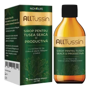 Alltussin sirop, 1 flaconx 120 ml, Novolife