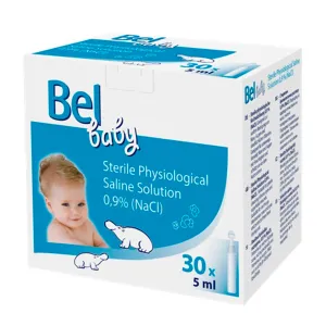 Bel Baby Solutie sterila fiziologica salina 0.9%, 30 fiole x 5 ml, Paul Hartmann