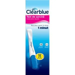 Clearblue Test de sarcina detectare rapida,  PROCTER & GAMBLE