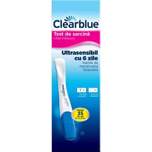 Clearblue Test de sarcina ultratimpuriu,  PROCTER & GAMBLE