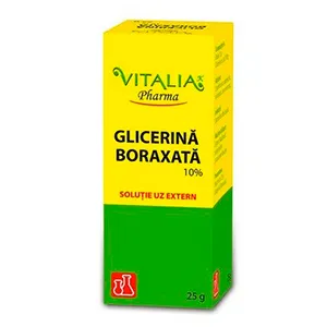 Glicerina boraxata 10%, 25 g, Viva Pharma Distribution