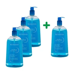 Pachet Atoderm gel dus, 1L, Bioderma Laboratoire Dermatologique