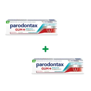 Pachet Parodontax pasta dinti Gum Breath Sensitivity, 75 ml, Haleon Romania