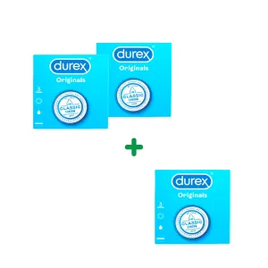 Pachet Prezervative Durex Classic, 3 bucati, Reckitt Benckiser Healthcare