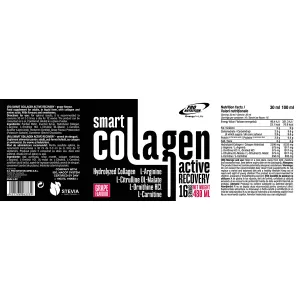 Smart Collagen Active Recovery, aroma de strugure, 480 ml, Pro Nutrition